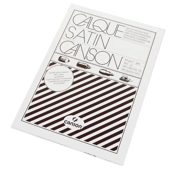 Canson CF250FF Carta Lucida Sat. A3 90-95GR C200017310 - immagine 1