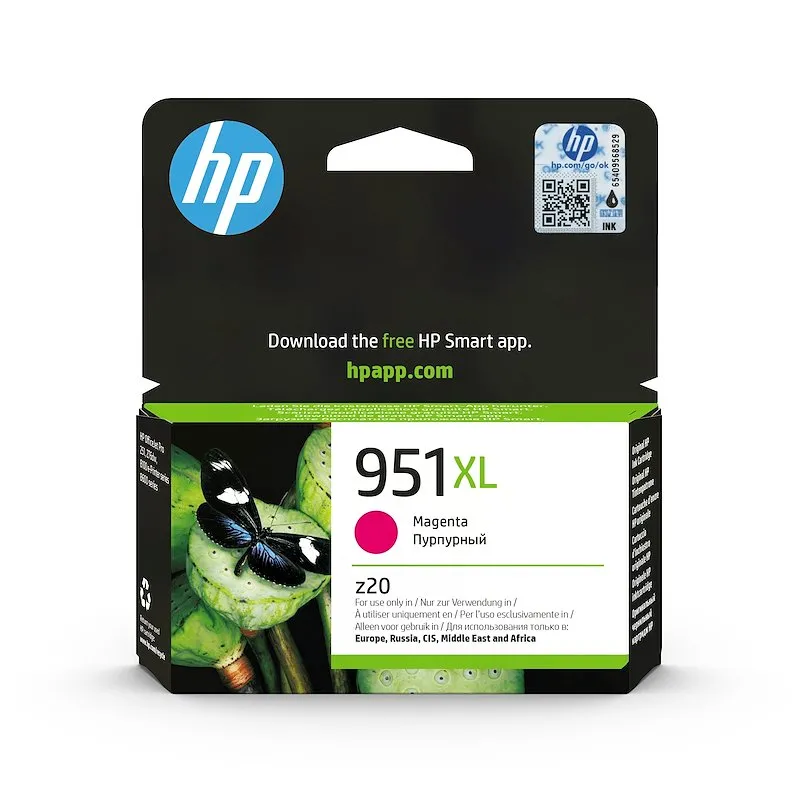 Hp Cartuccia d'Inchiostro 951XL Magenta Cn047ae - immagine 1