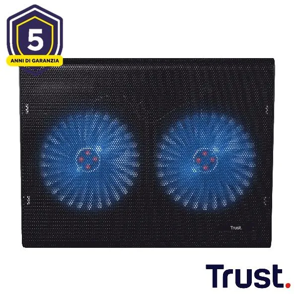 Trust Azul Laptop Cooling Stand Con Doppia Ventola 20104-TRS - immagine 1