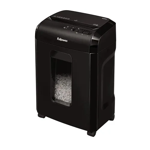 Fellowes Powershred 10M distruggi documenti Taglio a frammenti Nero - immagine 1