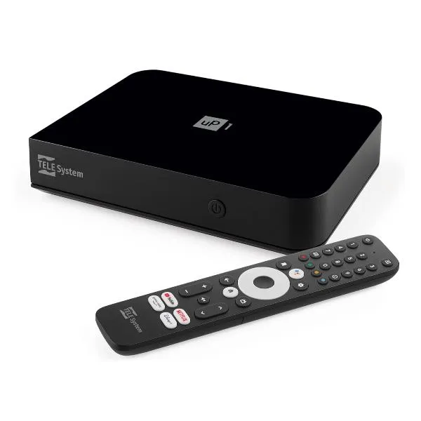 Telesystem Smart Box UP1 4K Android TV T2 21005356 - immagine 1