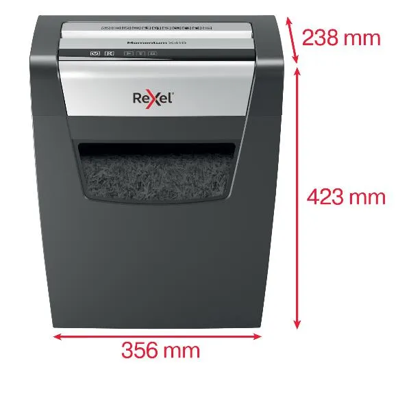 Rexel Momentum X410 Distruggidocumenti 2104571EU - immagine 1