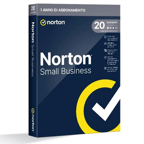 Norton Small Business - 250GB It 1 User 20 Device 12 Mesi Box 21454845 - immagine 1