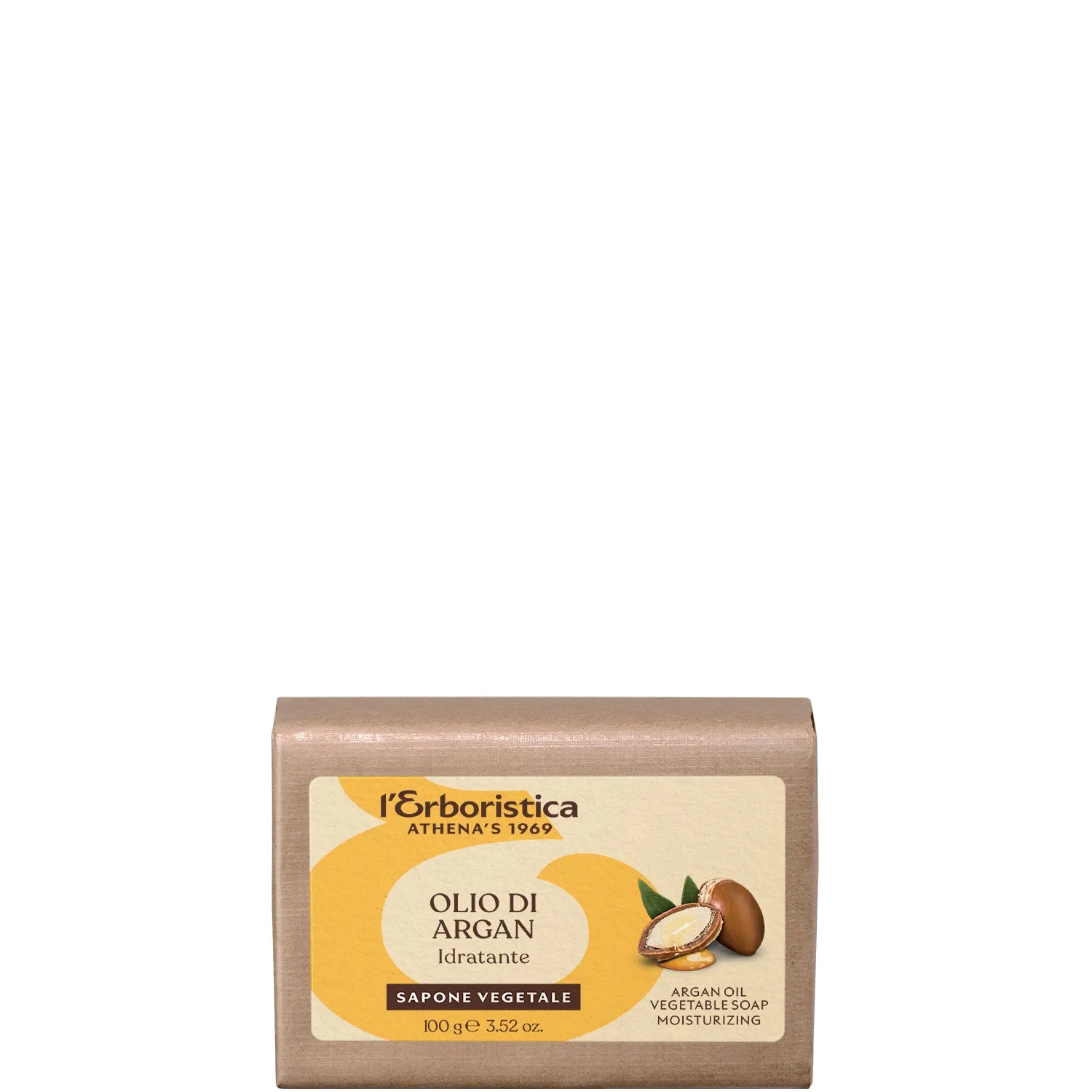 L’Erboristica Athena’s 1969 L'Erboristica Olio di Argan Sapone Vegetale - 100 ML - immagine 1