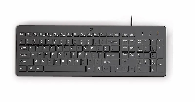 Hp Tastiera 150 Cablata 664R5AA Nero - immagine 1