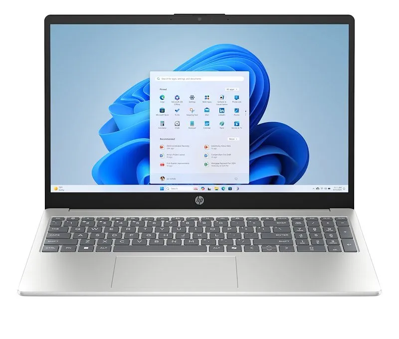 Hp Notebook 15,6" 8/512GB 15-fd1002nlx Natural Silver - immagine 1
