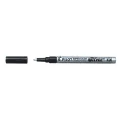 Pilot Marker Fine Silver Argento Punta Tonda 3 0 Mm Tratto 1 0 (conf.12) 002436 - immagine 1