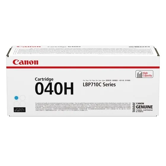 ORIGINALE Canon toner ciano 040hc 0459C001 10000 pagine - immagine 1