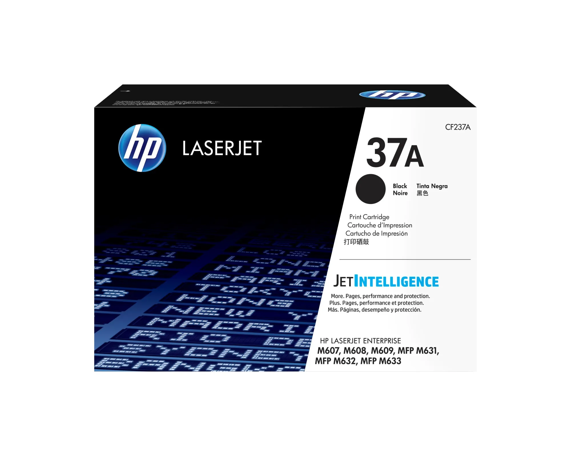 ORIGINALE HP toner nero CF237A 37A 11000 pagine - immagine 1