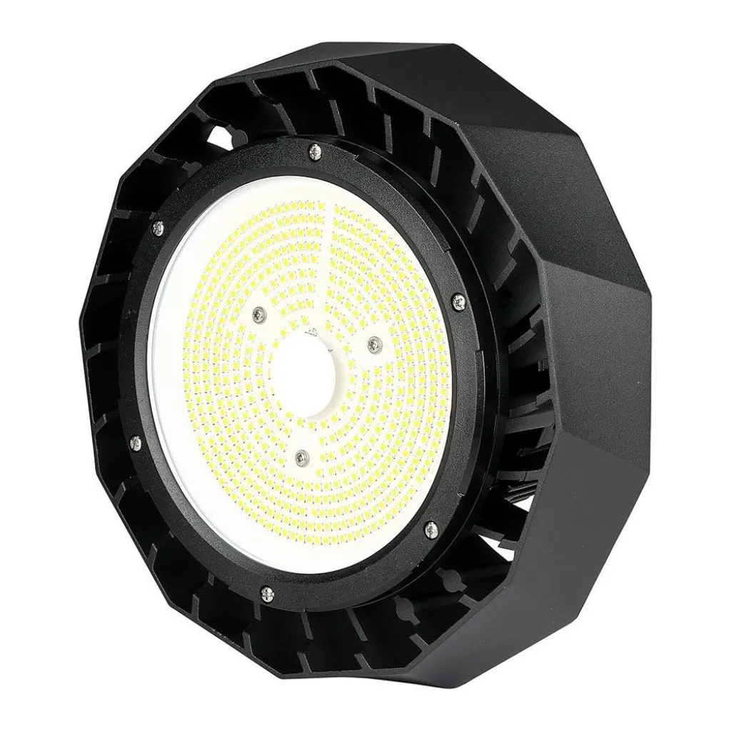 V-TAC PRO Campana Industriale LED Chip Samsung 100W 180LM/W UFO con Driver MeanWell 120° 6400K IP65 Dimmerabile ( 1-10V ) - immagine 1