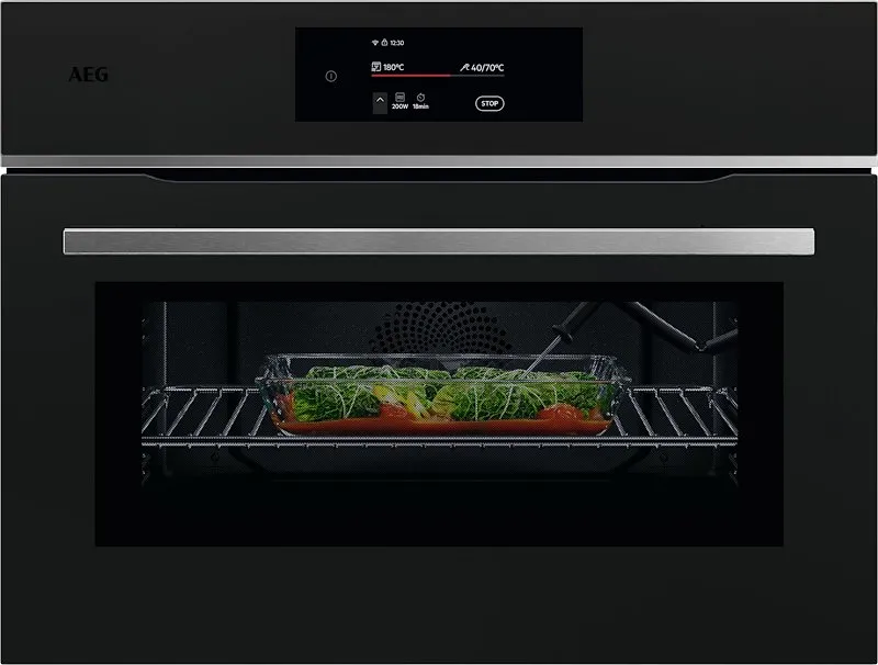 Aeg Forno multifunzione ad incasso Tk8nk721t Matt Black - immagine 1