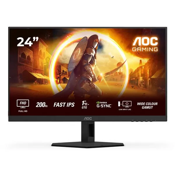 Aoc Monitor 27 Ips 1920x1080 24G4HRE - immagine 1
