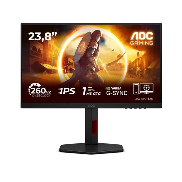 Aoc Monitor Gaming 24 Ips FHD Reg Alt 24G4ZR - immagine 1