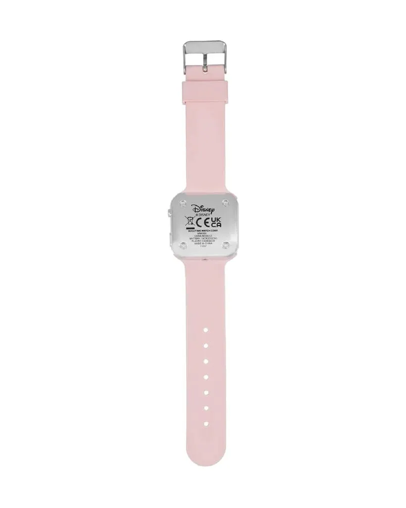 CARTOON Orologio da polso digitale Minnie Mouse con schermo a led, cinturino in silicone per bambine - immagine 4