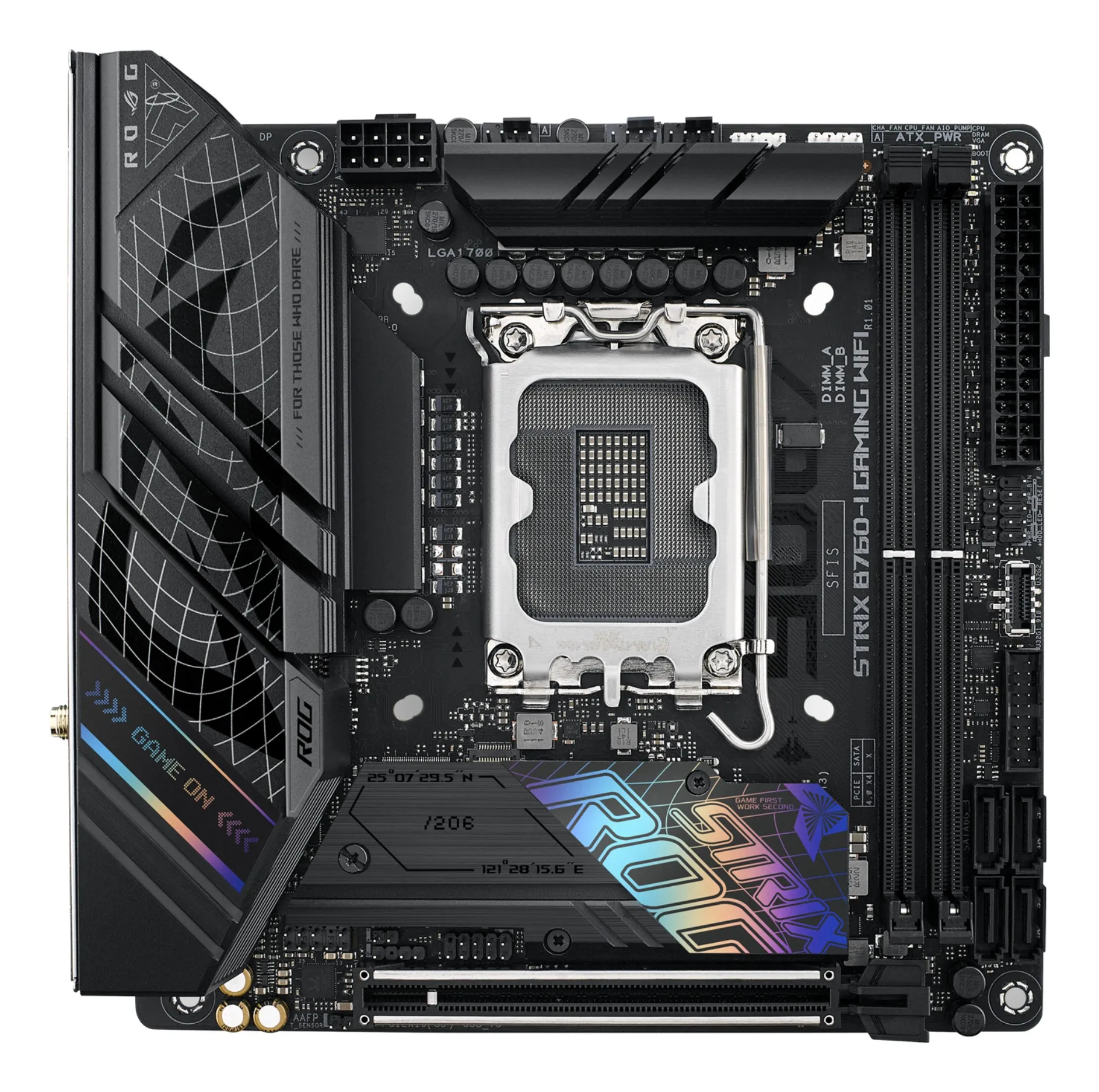 ASUS ROG STRIX B760-I GAMING WIFI Intel B760 LGA 1700 mini ITX - immagine 1