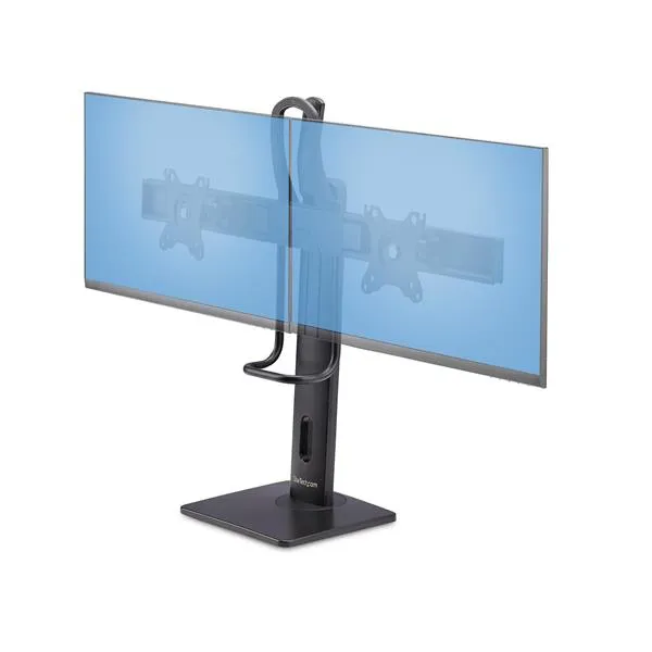 Startech Supporto Per 2 Monitor Da 27 Vesa Con Barra Trasversale 2MC1S-MONITOR-STAND - immagine 1