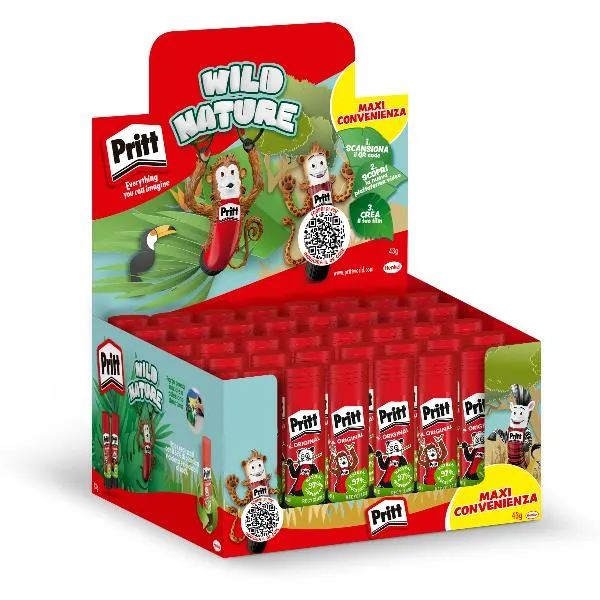 Pritt Display 40PZ Colla Stick 43GR Bts 3026686 - immagine 1