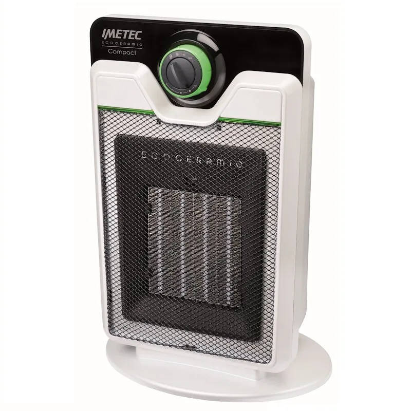 Imetec Termoventilatore EcoCeramic Compact 4033 Bianco e Nero - immagine 1