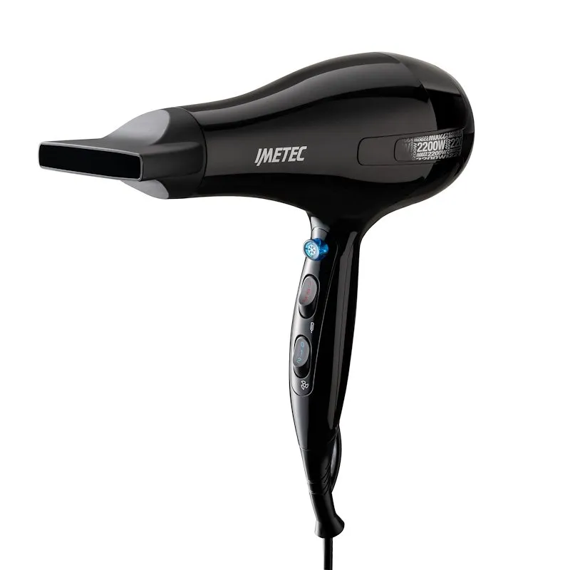 Imetec Asciugacapelli S6 2000 11977 Nero - immagine 1