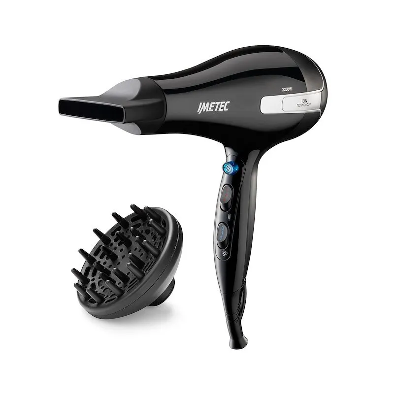 Imetec Asciugacapelli K7 2000 11976 Nero - immagine 1