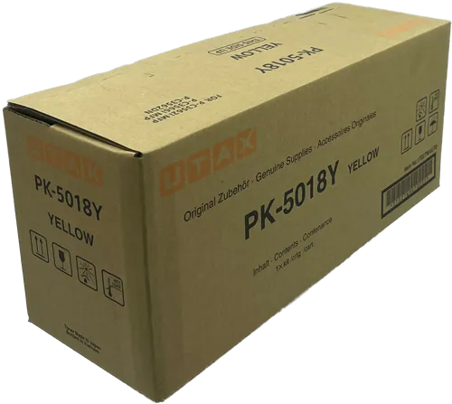 ORIGINALE Utax toner giallo PK-5018Y 1T02TWAUT0 11000 pagine - immagine 1