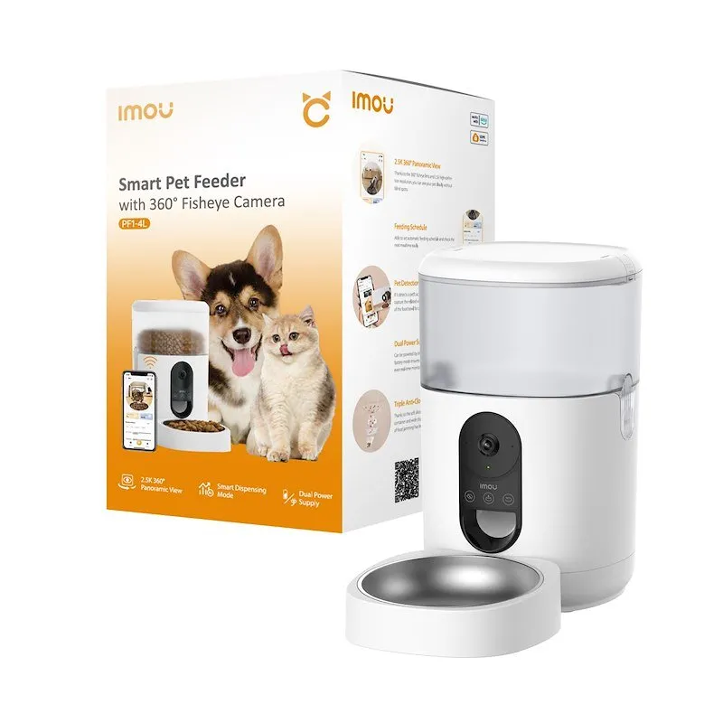 Imou Dispenser Smart di cibo per animali Smart Pet Feeder 4l - immagine 1