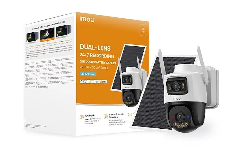 Imou Telecamera smart Aov Pt Dual 3k + 3k - immagine 1