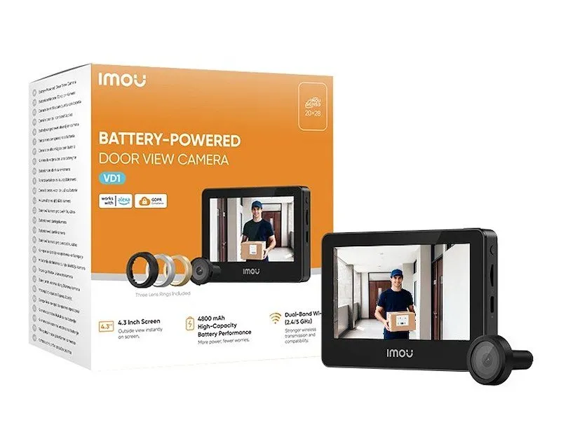Imou Video spioncino smart Vd1-5m0s - immagine 1