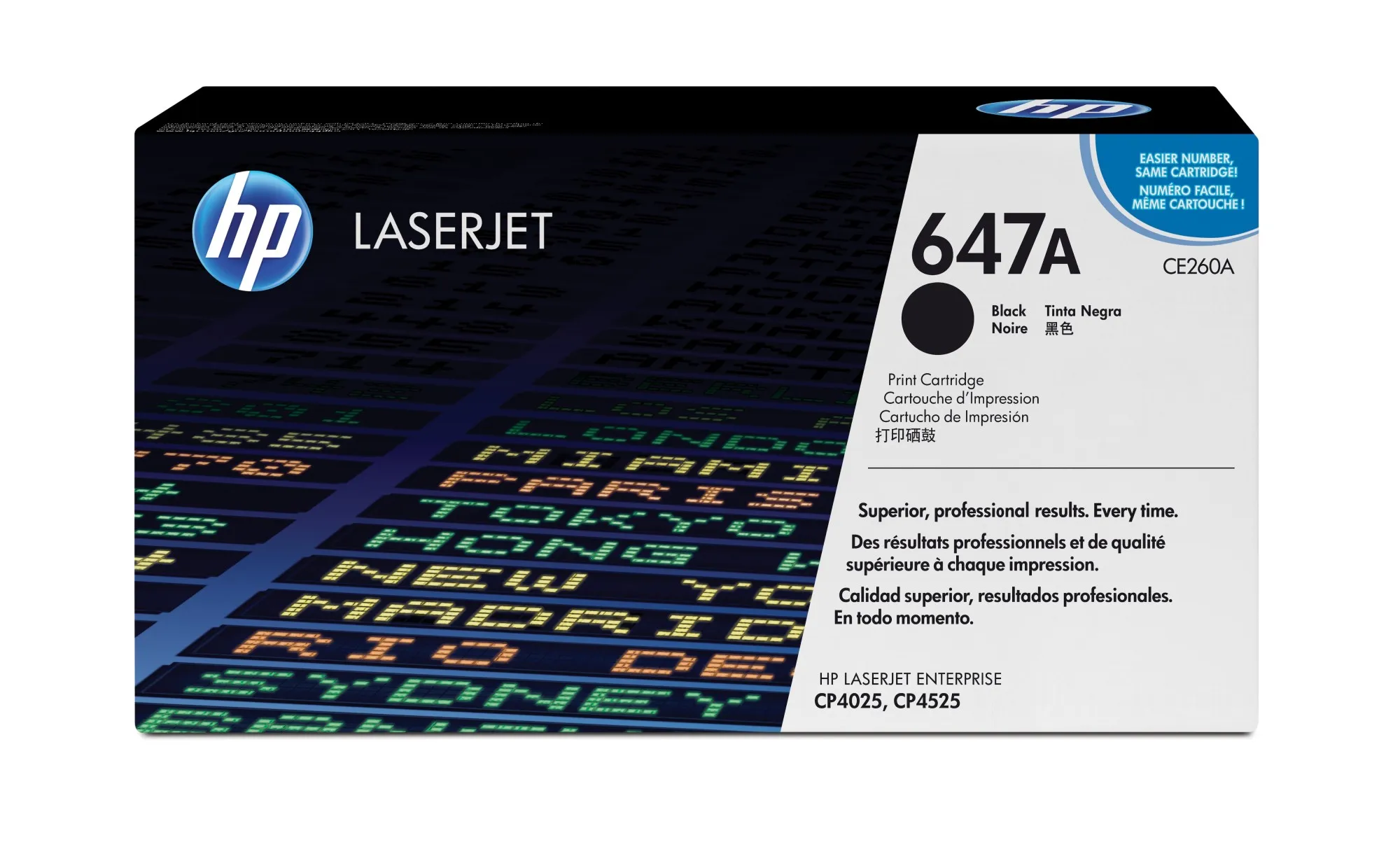 ORIGINALE HP toner nero CE260A 647A 8500 pagine - immagine 1
