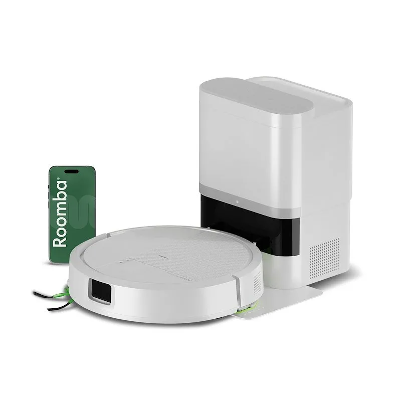iRobot Robot Aspirapolvere e Lavapavimenti Roomba 115 Combo + Base White - immagine 1