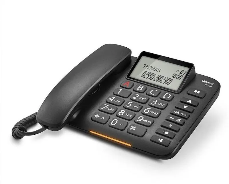 Gigaset - Dl380 Nero - immagine 1