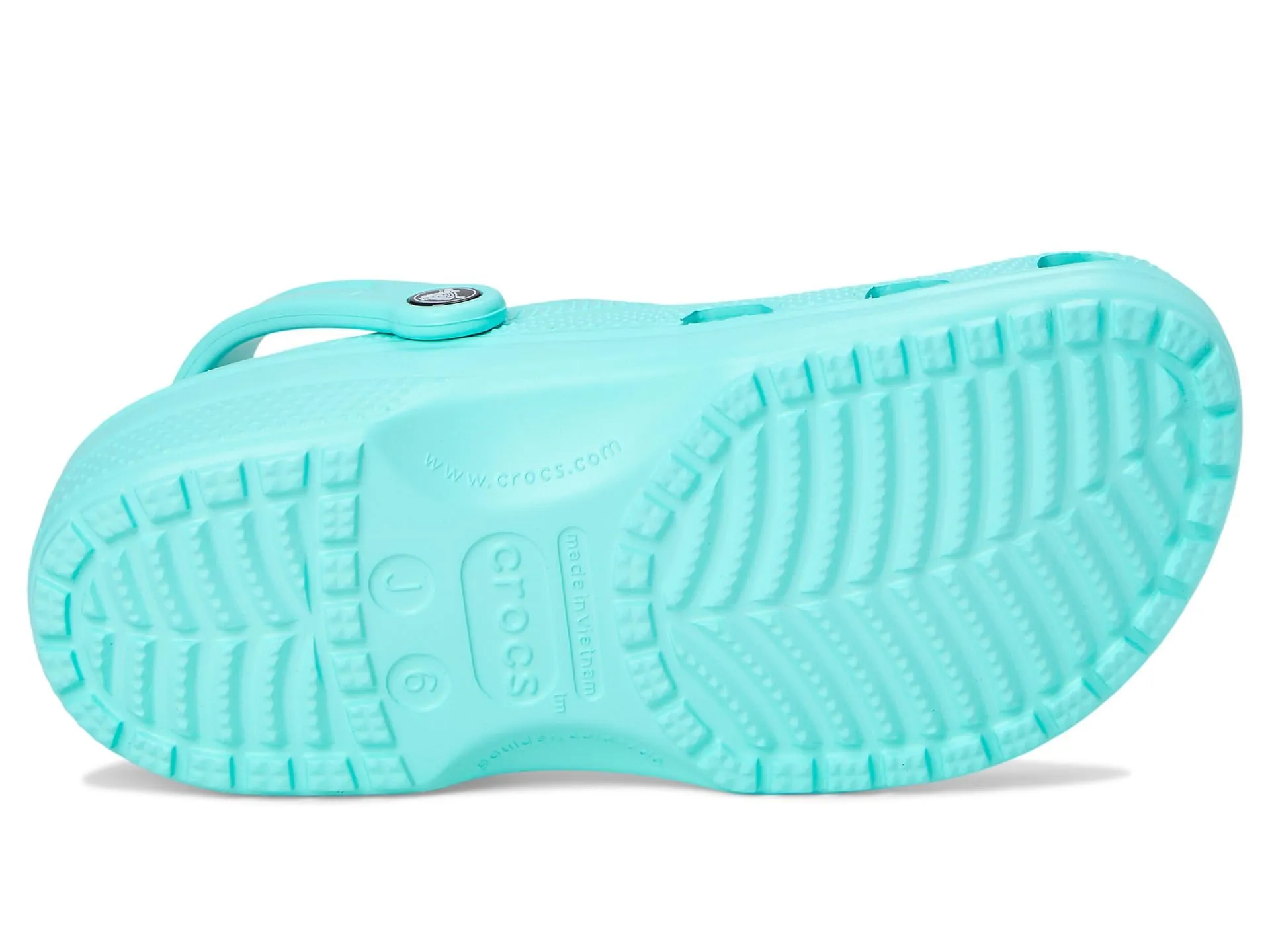 Crocs Classic Zoccolo, Acquamarina, Bambini, EU 34-35 - immagine 3