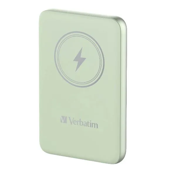 Verbatim Power Bank Wireless Magnetico 10000 Mah Green 32246 - immagine 1