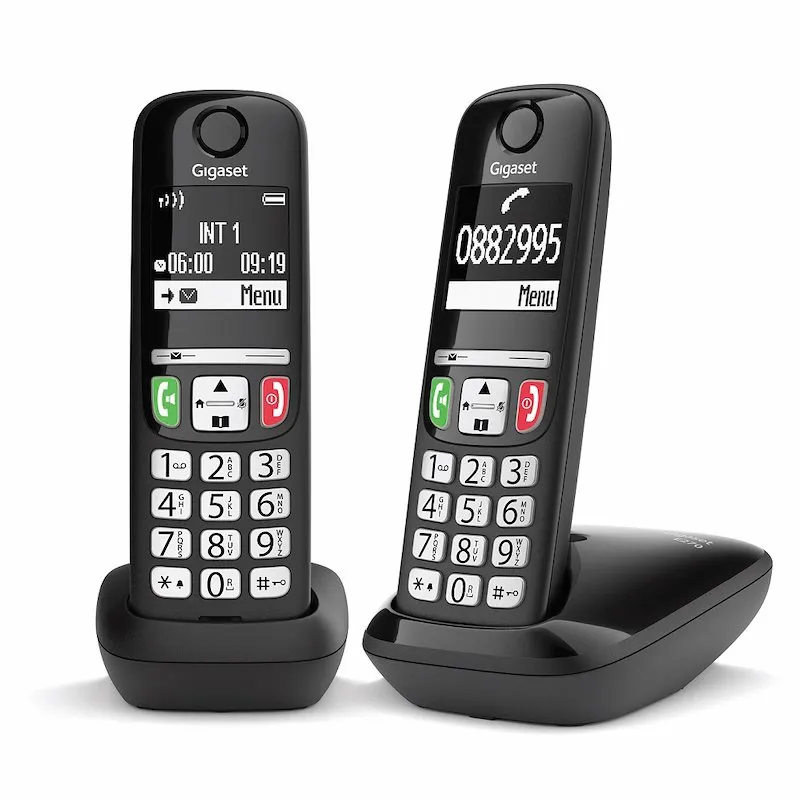 Gigaset Telefono Cordless E 270 DECT Nero - immagine 1