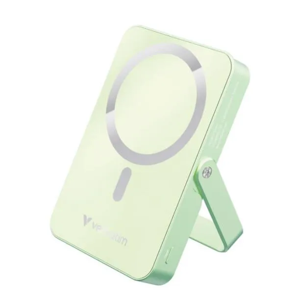Verbatim Power Bank 10000MAH Mag Safe Green 32259 - immagine 1