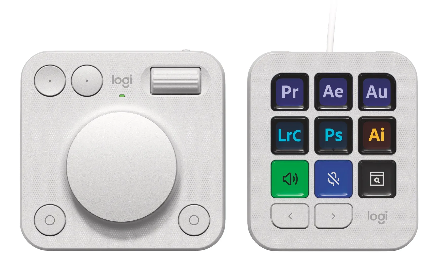 Logitech MX Creative Console Tastierino Bluetooth/USB Grigio - immagine 1