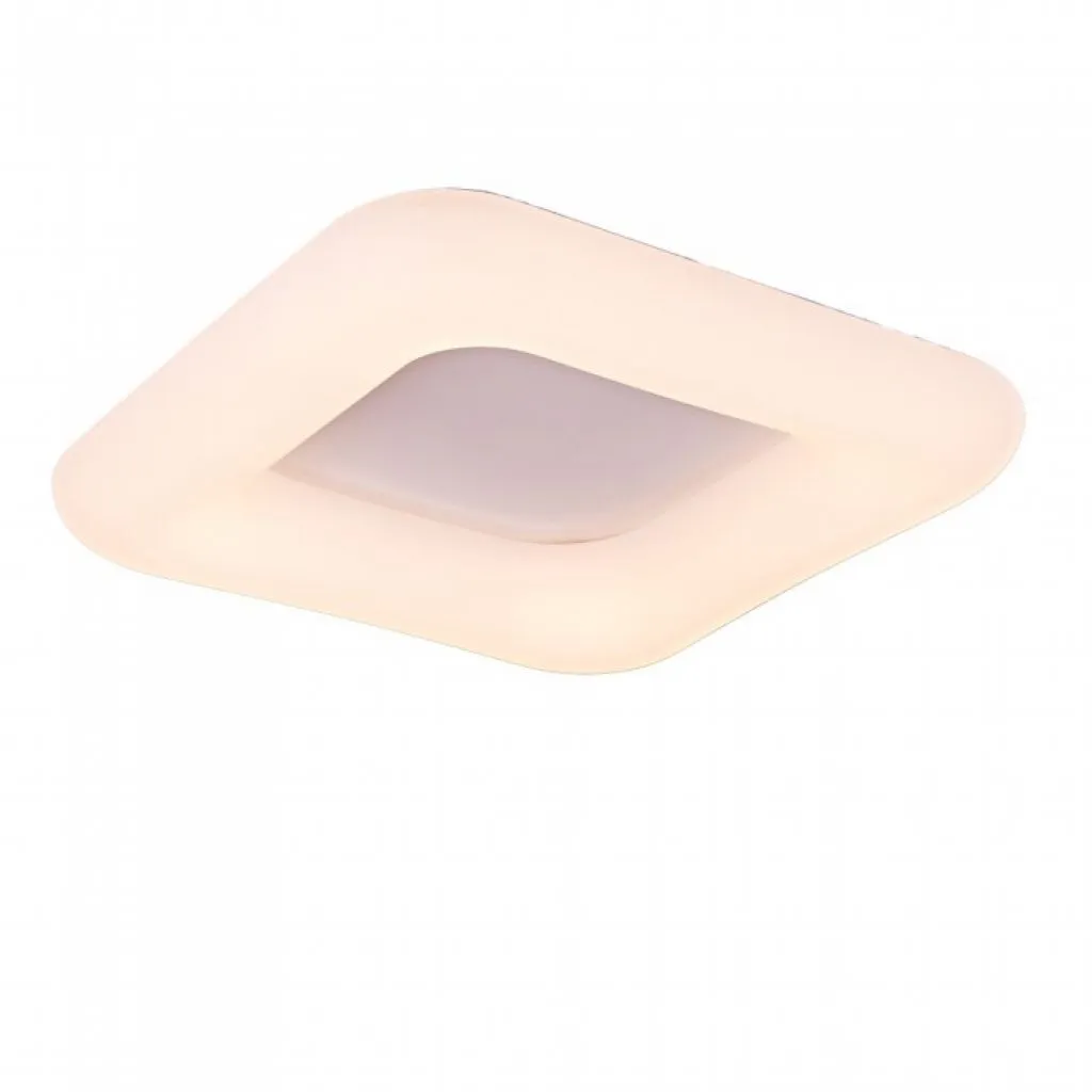 V-TAC Plafoniera LED Quadrata 80W con Telecomando Cambio Colore 3 in 1 Corpo Bianco l: 75cm h: 125cm Dimmerabile - immagine 1