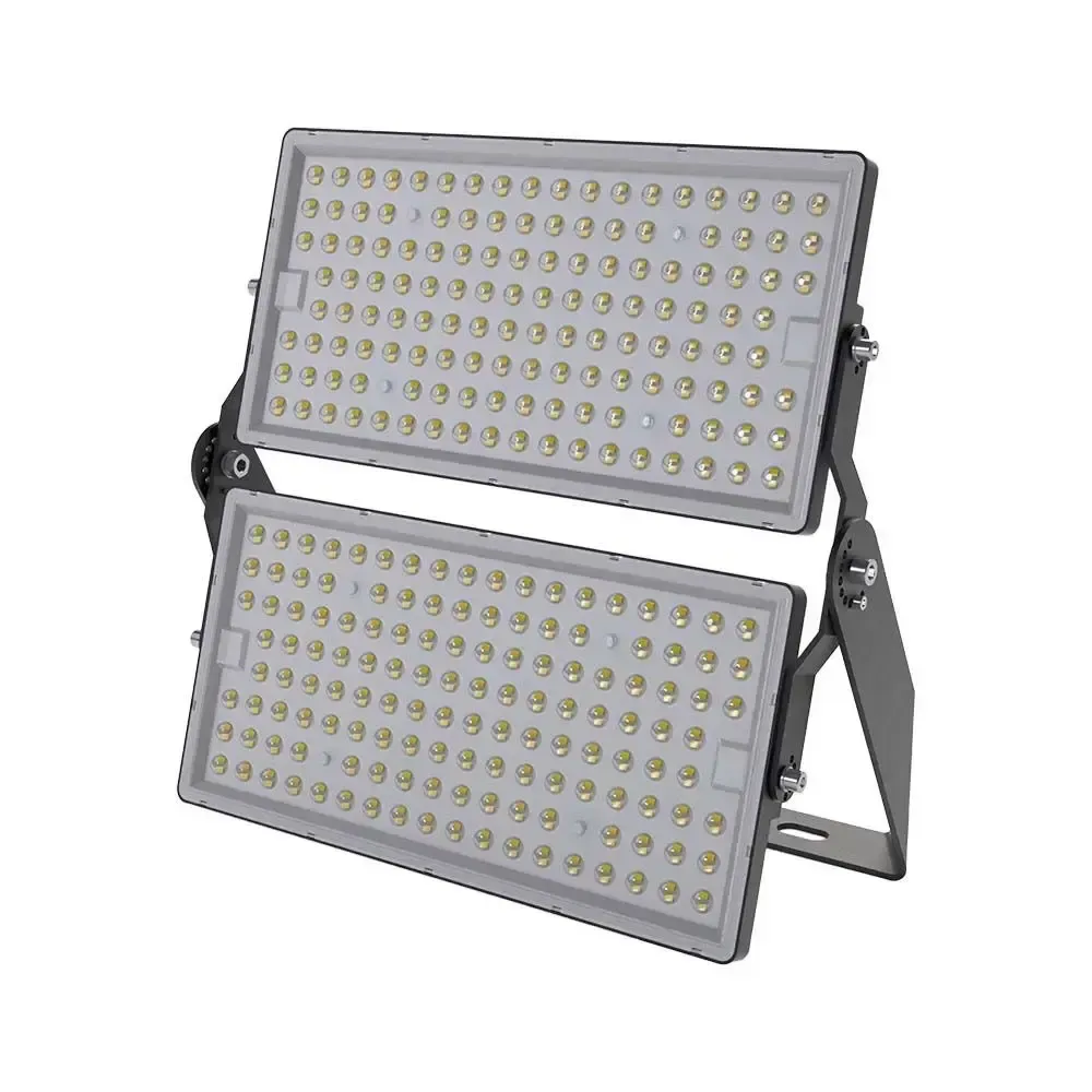500W Super High Power Led Floodlight (1M) Led By Cree 6500K Black Body Ip65 135Lm/W - immagine 1