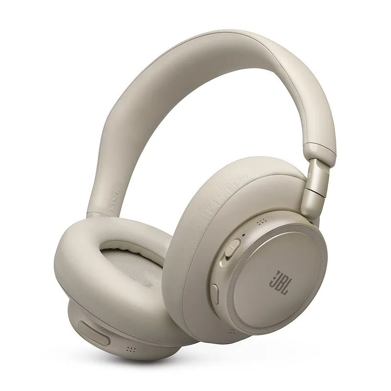 Jbl Cuffie circumaurali wireless con cancellazione del rumore LIVE 780NC Champagne - immagine 1