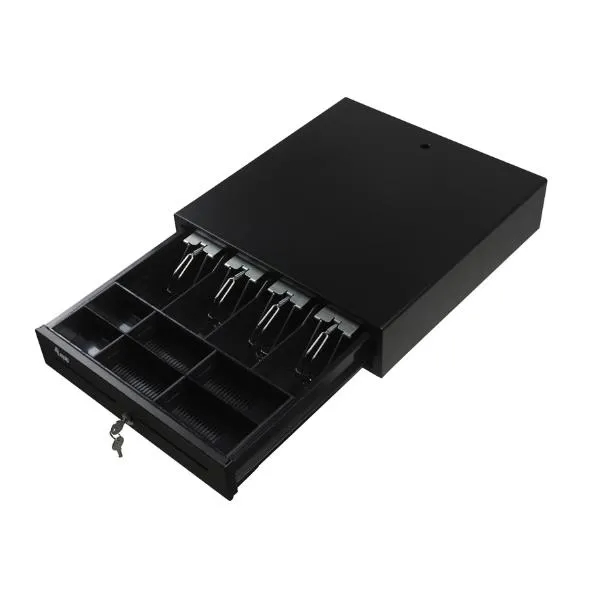 Equip 351010 Cash Register Drawer For Point Of Sale (pos) System 4 BILL/8 Coin Compartments Removable Slots RJ11 Connector - 351010 - immagine 1