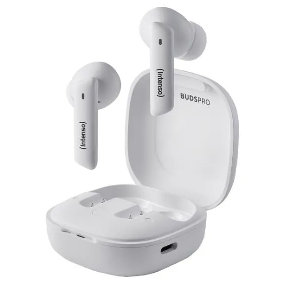 Intenso True Wireless Earphone White Pro 3720502 - immagine 1