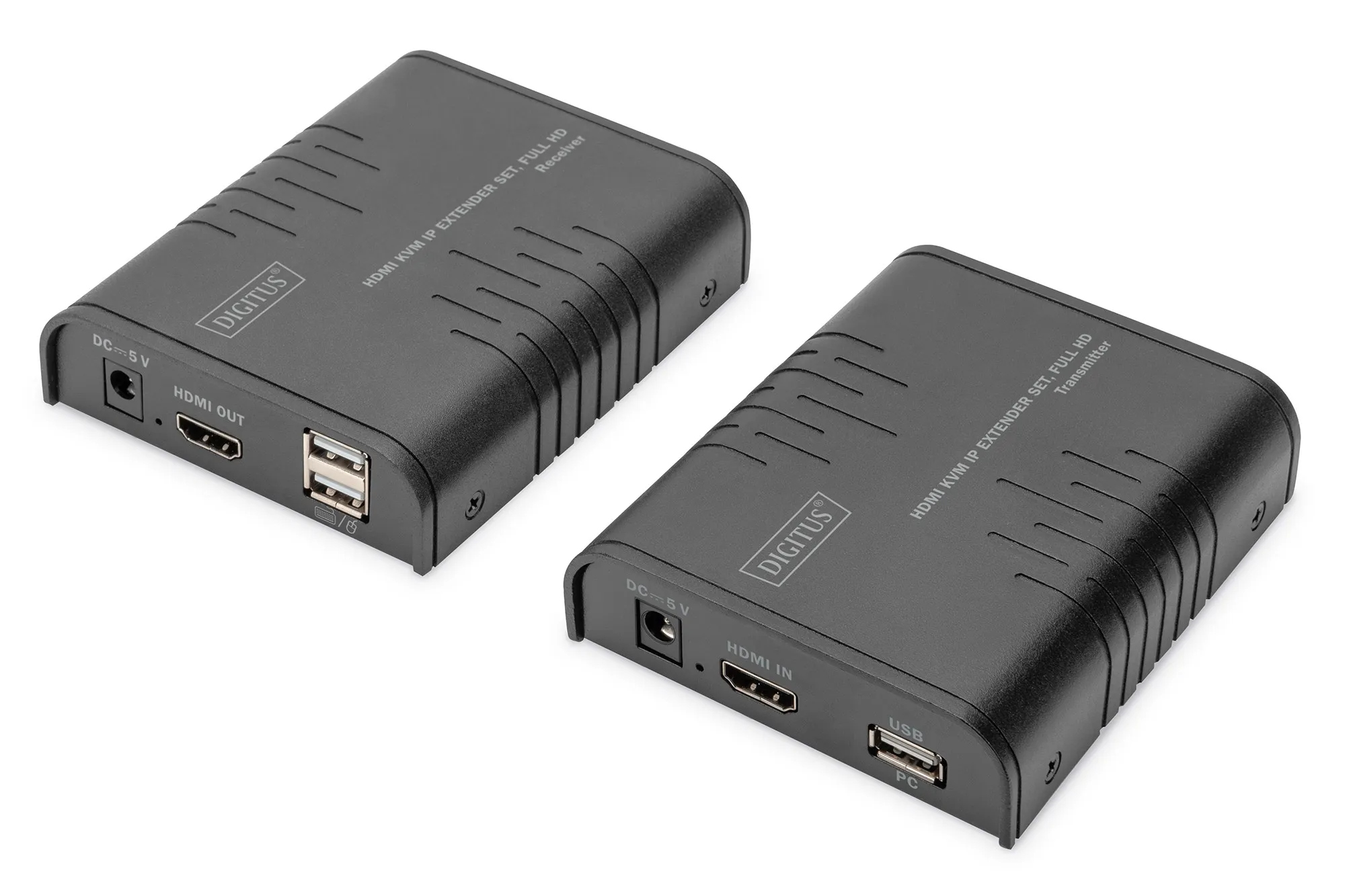 Digitus Set Extender Ip Hdmi Kvm Full Hd - immagine 1