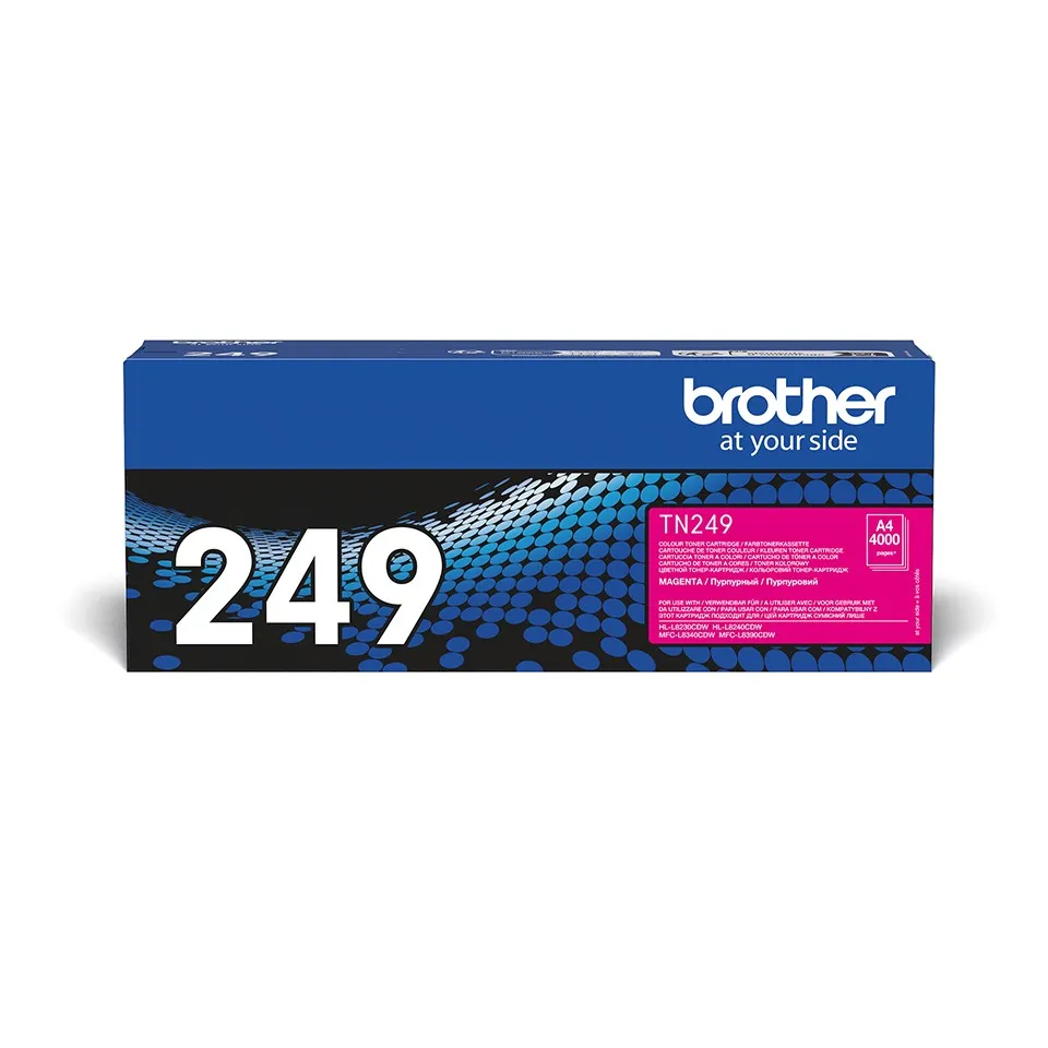 Brother TN-249M cartuccia toner 1 pz Originale Magenta - immagine 1