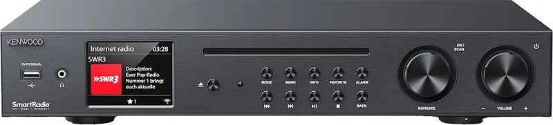 Kenwood Amplificatore KR-W8000SCD Nero - immagine 1
