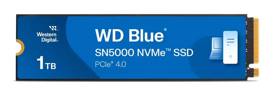 Western Digital Blue SN5000 1 TB M.2 PCI Express 4.0 NVMe - immagine 1