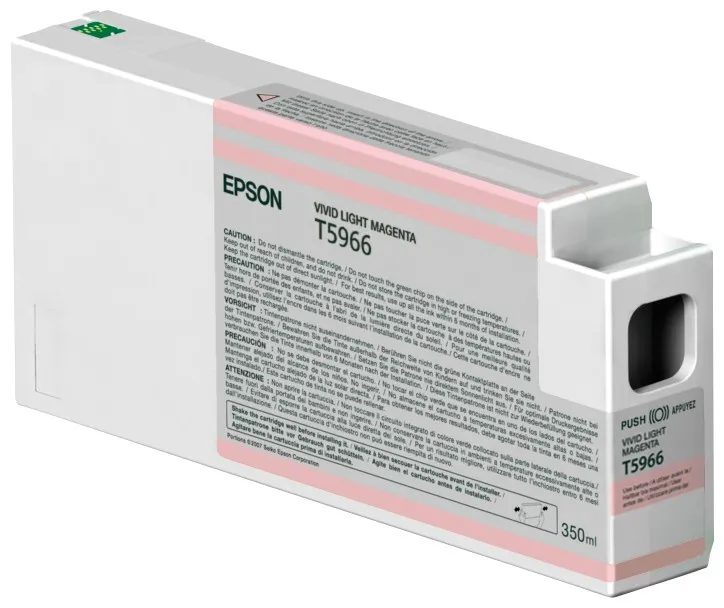 ORIGINALE Epson Cartuccia d'inchiostro magenta (chiaro) C13T596600 T5966 350ml cartuccia Ultra Chrome HDR - immagine 1