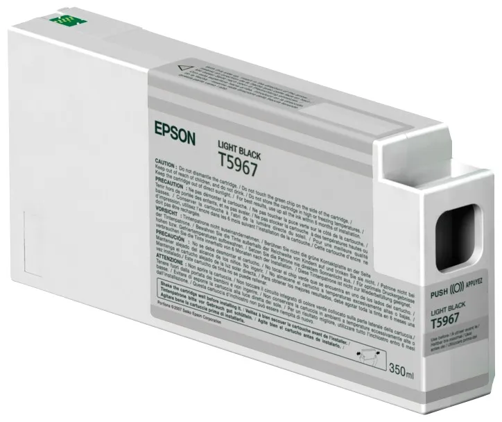 ORIGINALE Epson Cartuccia d'inchiostro lightblack C13T596700 T5967 350ml - immagine 1