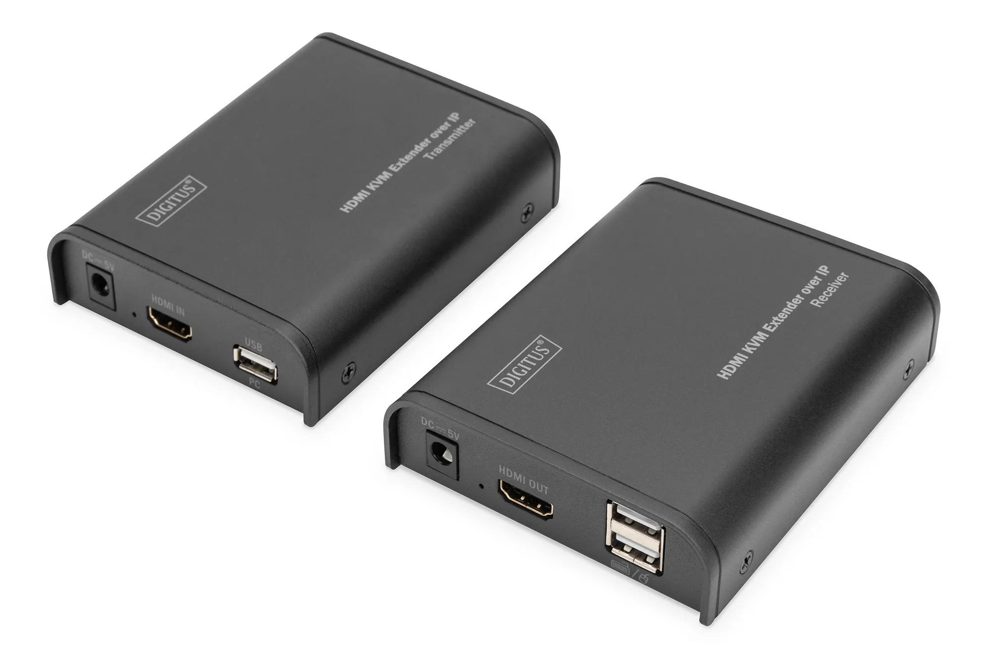 ESTENSORE KVM DIGITUS USB/HDMI SU CAVO RETE/IP - immagine 1