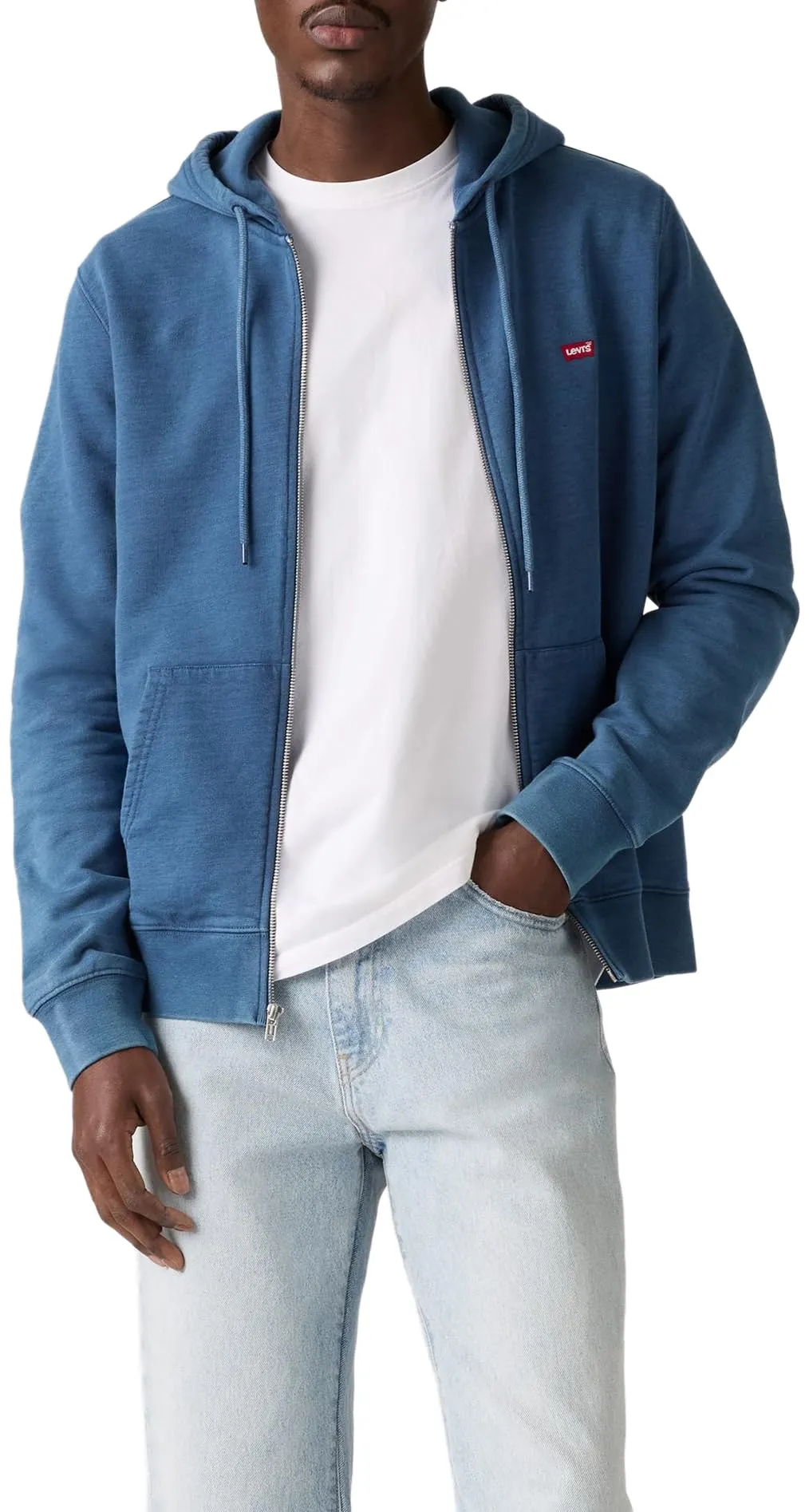 Levi's The Original HM Zip Up True Indigo Mid I, True Indigo Mid Indi, S - immagine 1