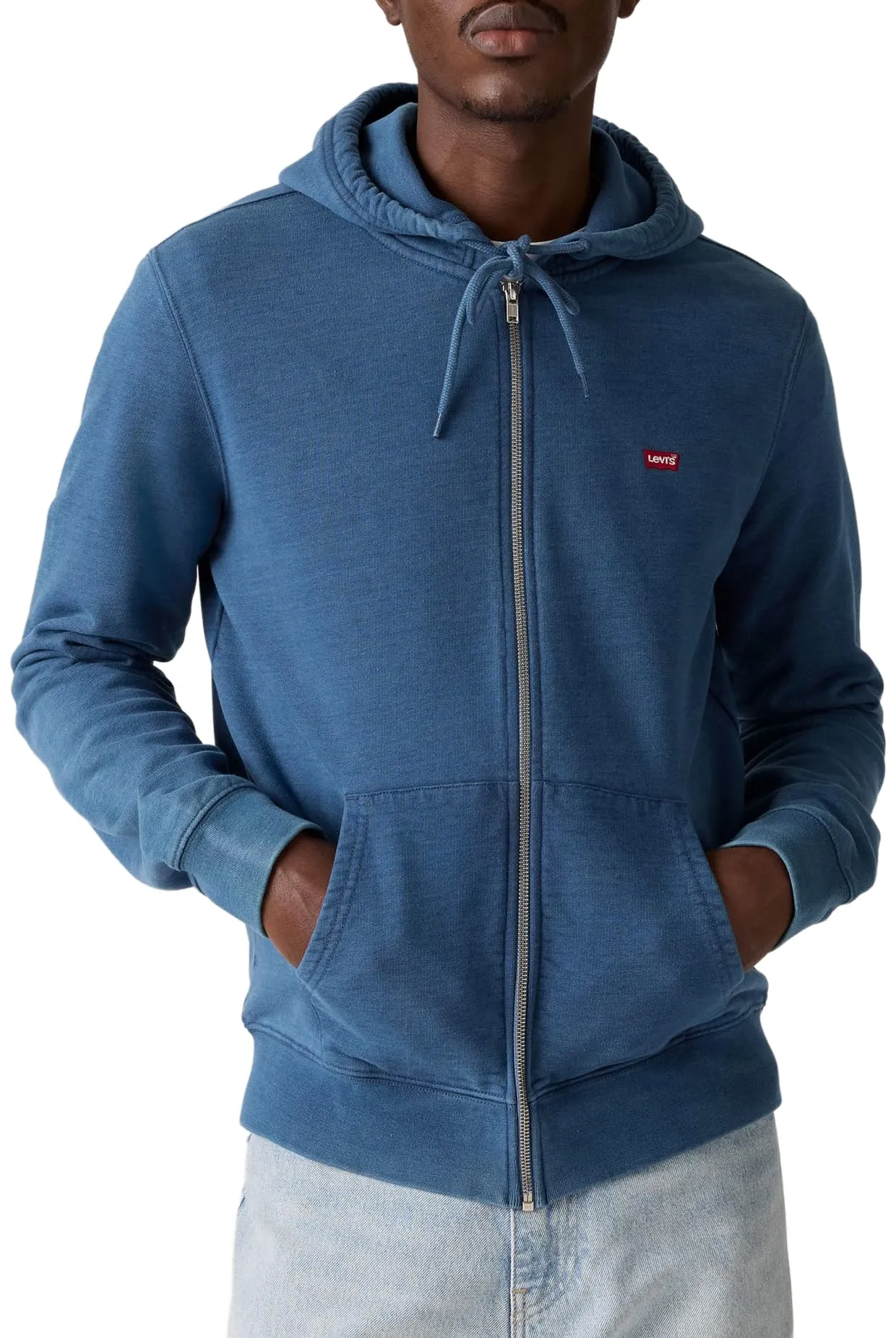 Levi's The Original HM Zip Up True Indigo Mid I, True Indigo Mid Indi, S - immagine 4
